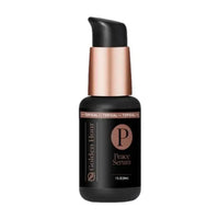 Peace Serum bottle featuring Bioidentical Progesterone for soothing perimenopause and menopause transitions.