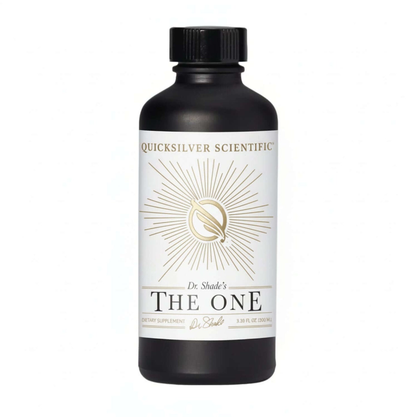 Quicksilver Scientific The ONE bottle, a Nanoemulsified Mitochondrial Optimizer for cellular vitality.
