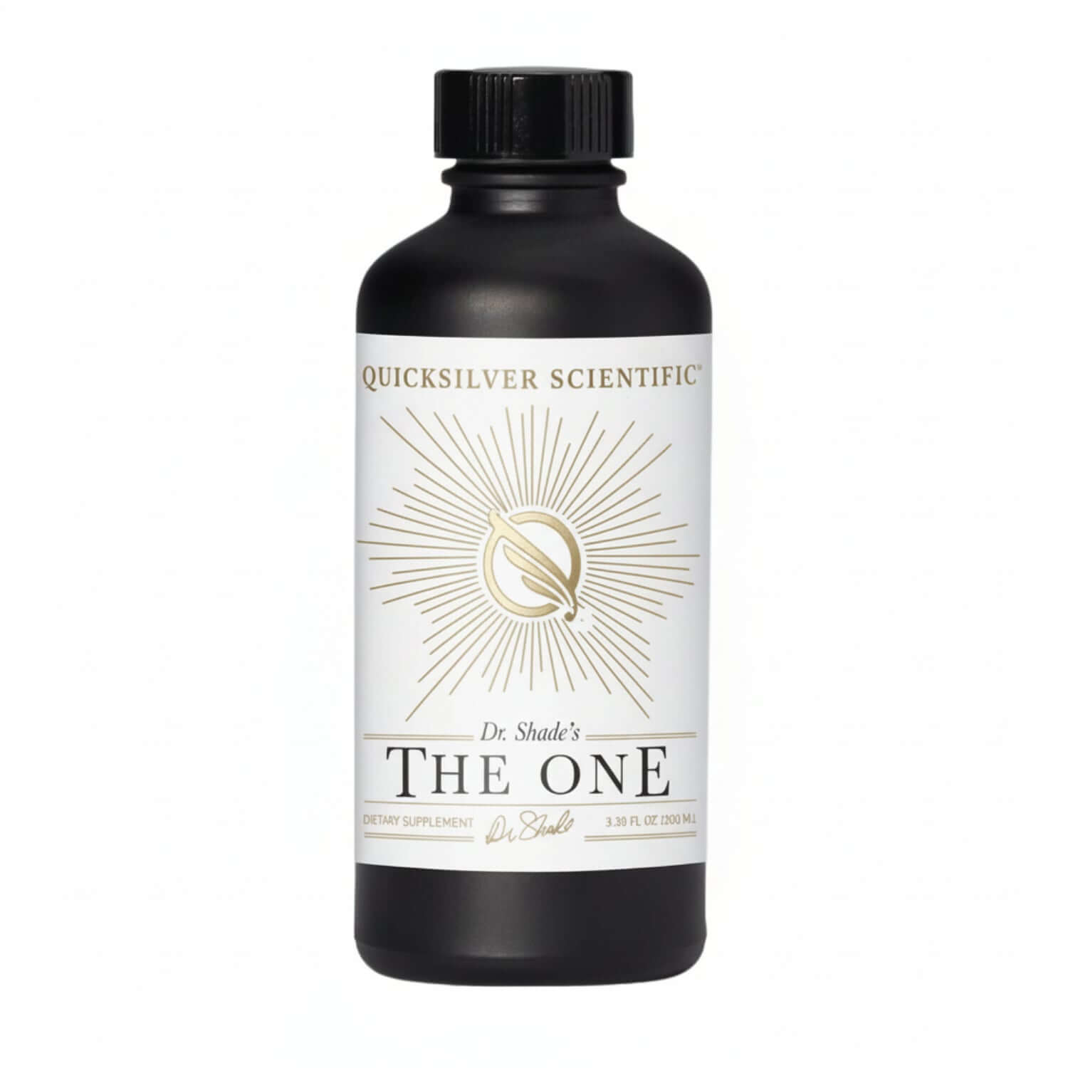 Quicksilver Scientific The ONE bottle, a Nanoemulsified Mitochondrial Optimizer for cellular vitality.