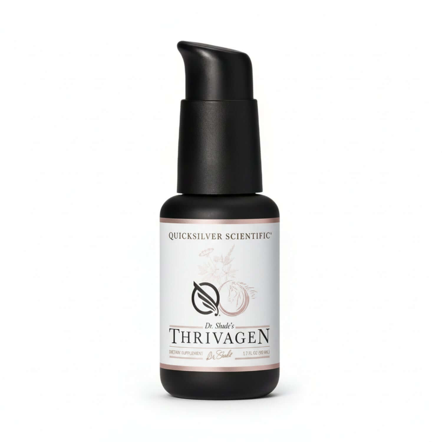 Liposomal Women’s Adaptogen Tonic bottle by Quicksilver Scientific, designed to support women's health.