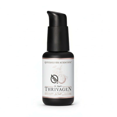 Liposomal Women’s Adaptogen Tonic bottle by Quicksilver Scientific, designed to support women's health.