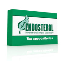 Box of Endosterol Phytonutrient Complex Suppository on a white background