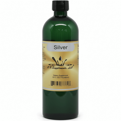 Silver for Immune Support and Internal Purification bottle.