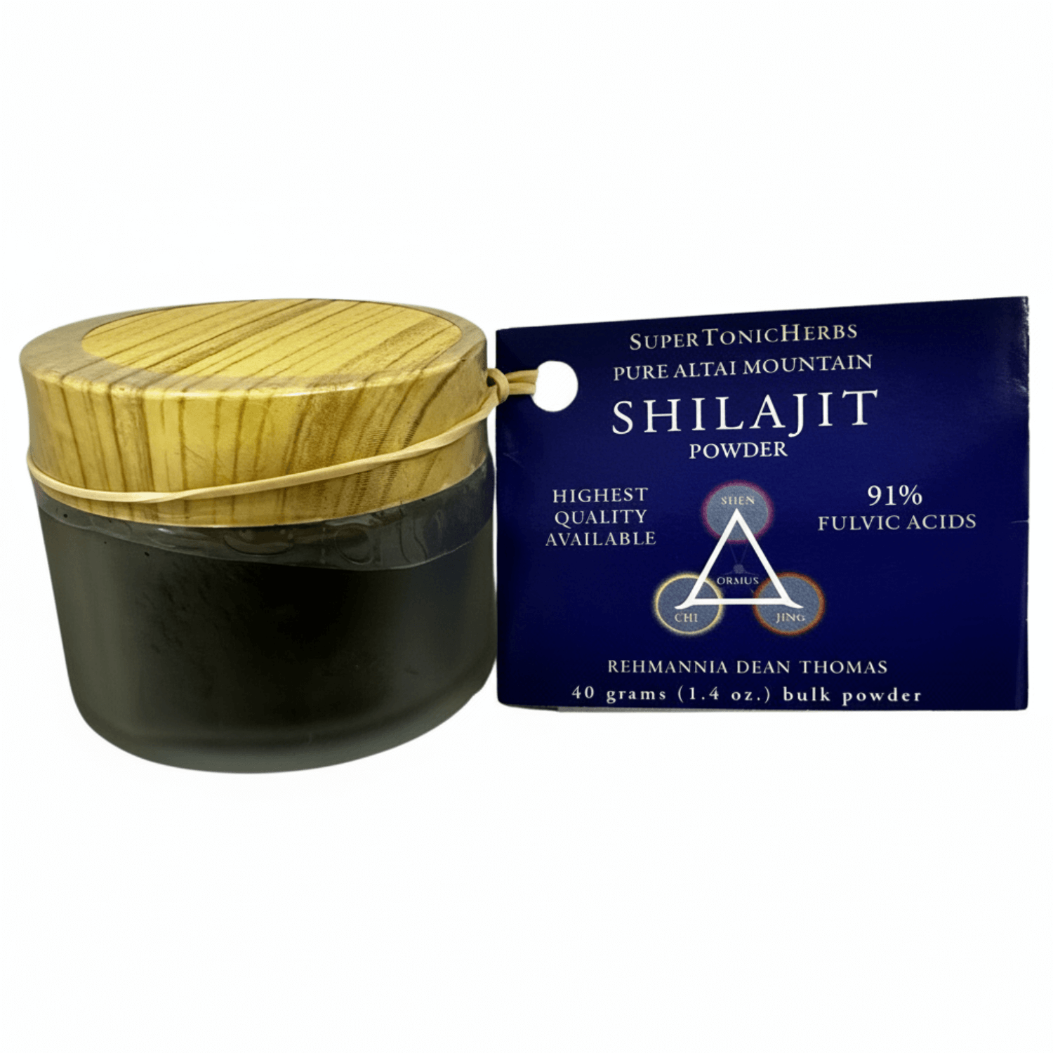 SuperTonicHerbs Shilajit powder promotes health of body mind and spirit, high-quality pure Altai mountain extract.