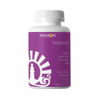 TrueHope Inositol supplement bottle on a white background