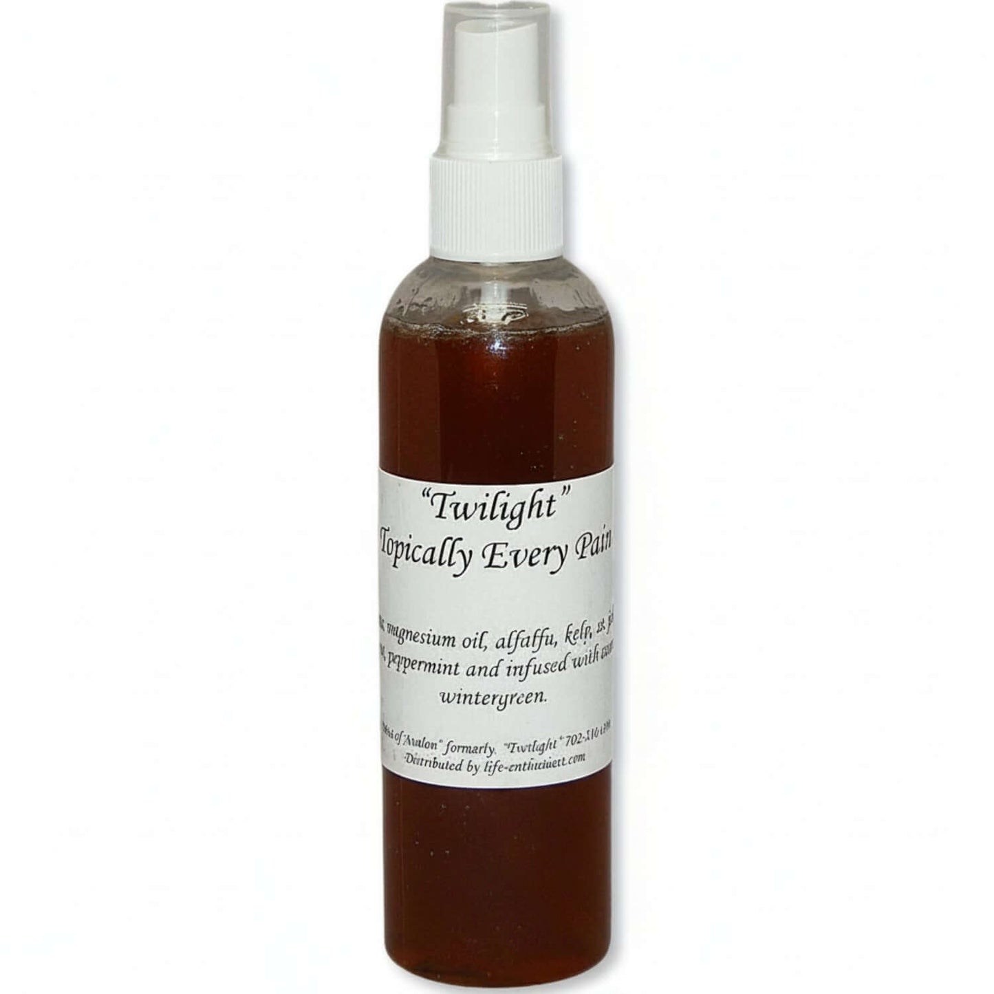 Topically Every Pain Wintergreen for Natural Relief bottle.