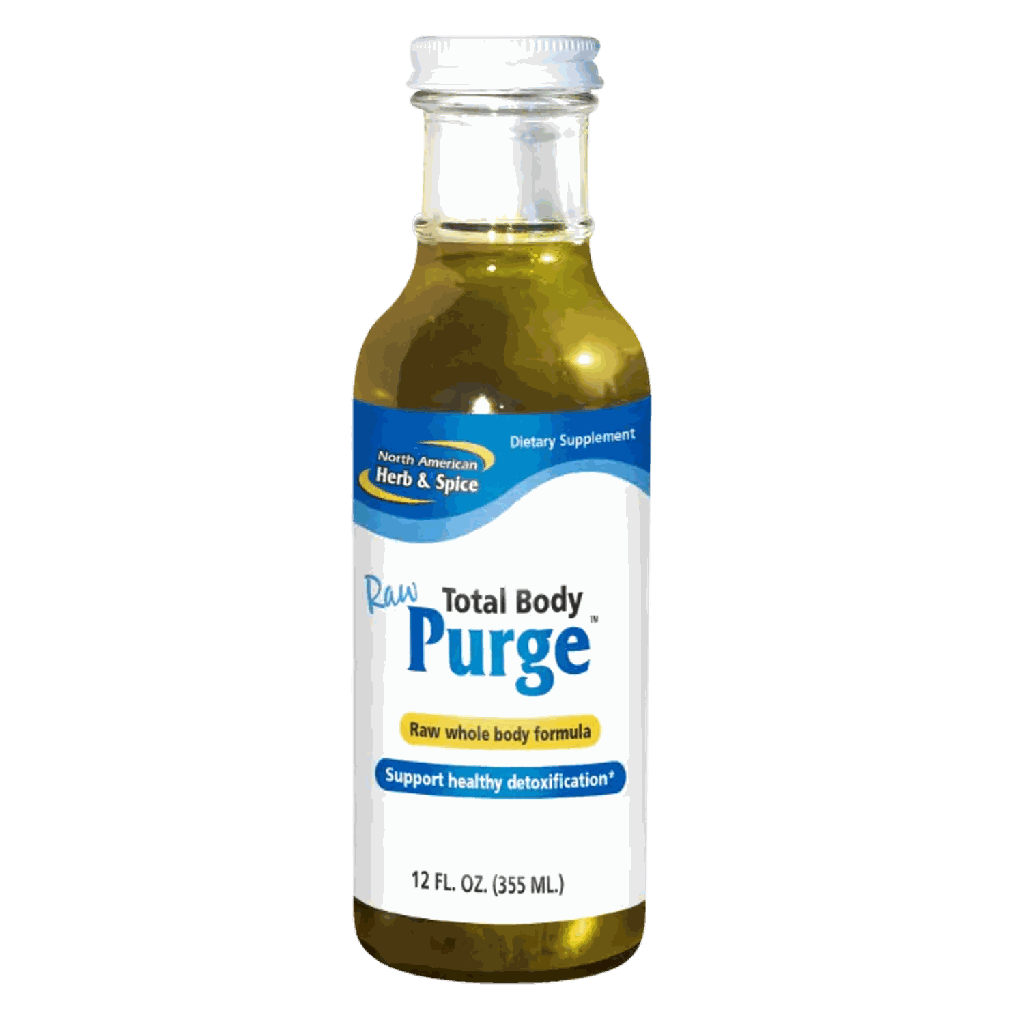 North American Herb & Spice Total Body Purge Systemic Detox and Cleansing Liquid for natural detoxification.