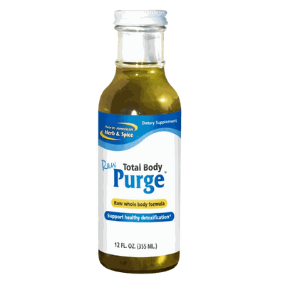 North American Herb & Spice Total Body Purge Systemic Detox and Cleansing Liquid for natural detoxification.