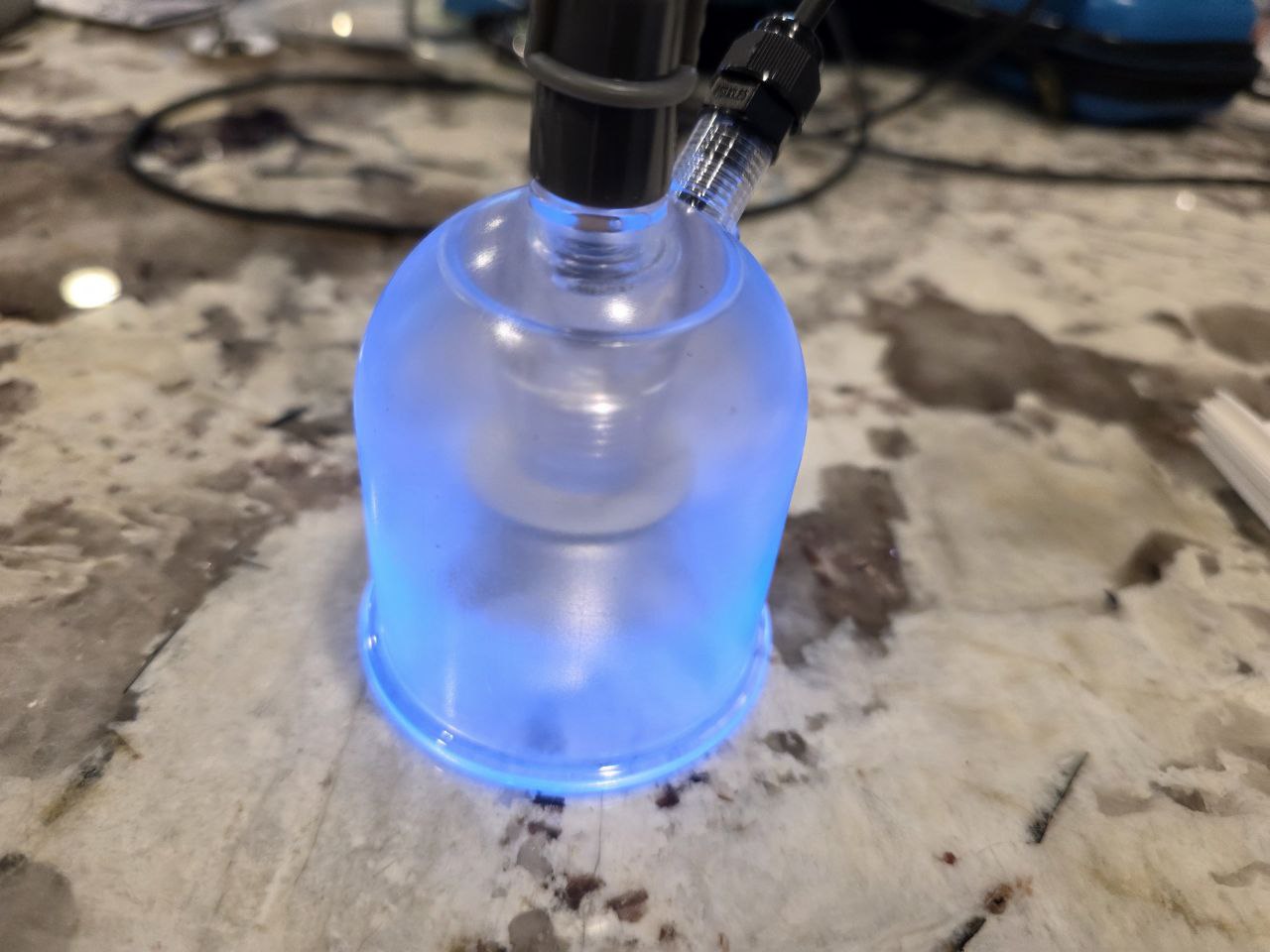 UV Lymphatic Detox
 device for lymphatic flow support, illustrating innovative design for detoxification.