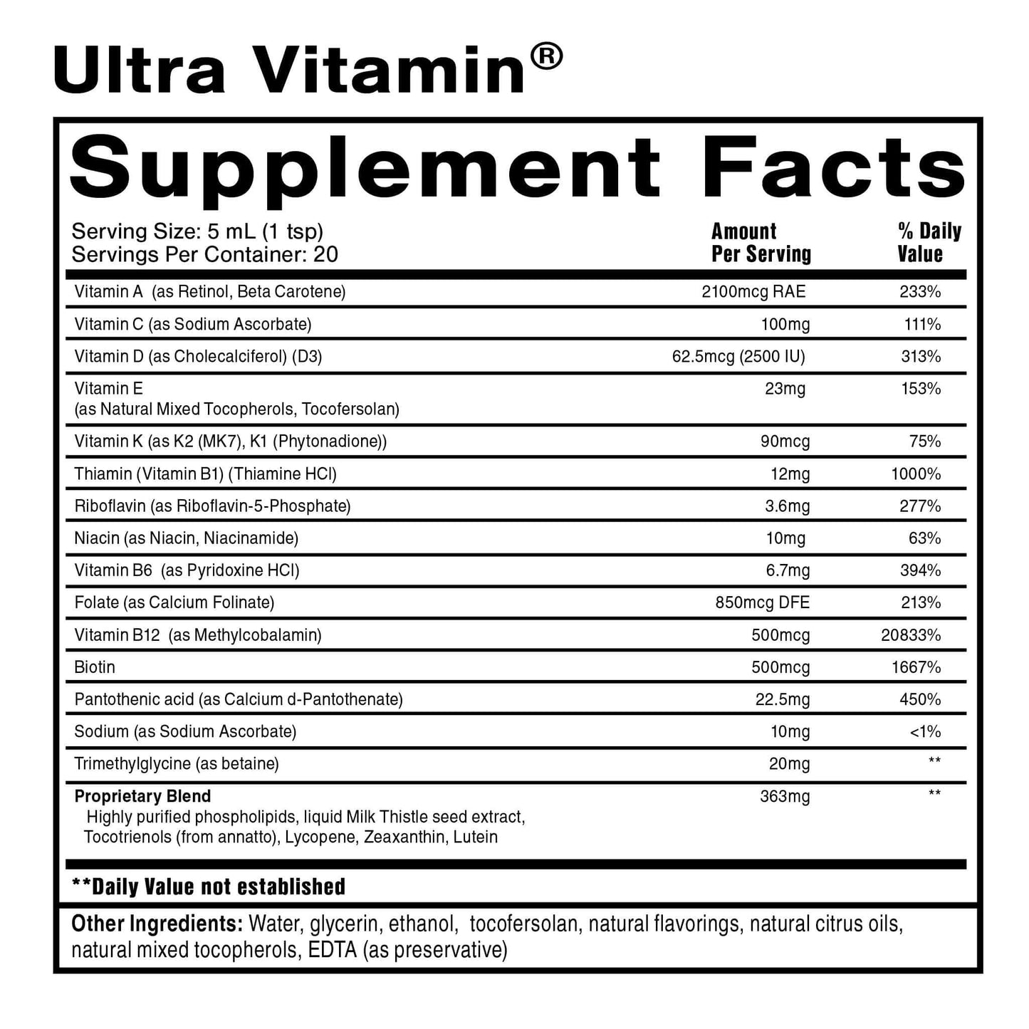 Ultra Vitamin
