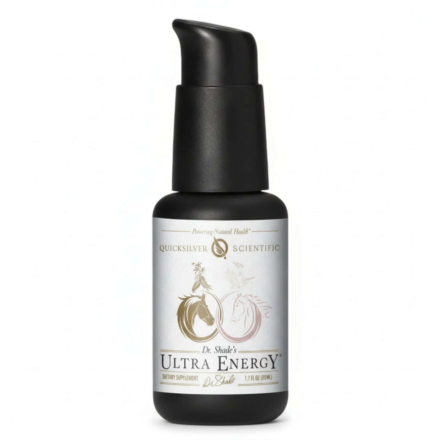 Bottle of Quicksilver Scientific Ultra Energy herbal tincture for Sustainable Energy without the Crash.