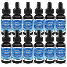 12 Bottles of Ultra Liquid Zeolite in a Bundled Form
