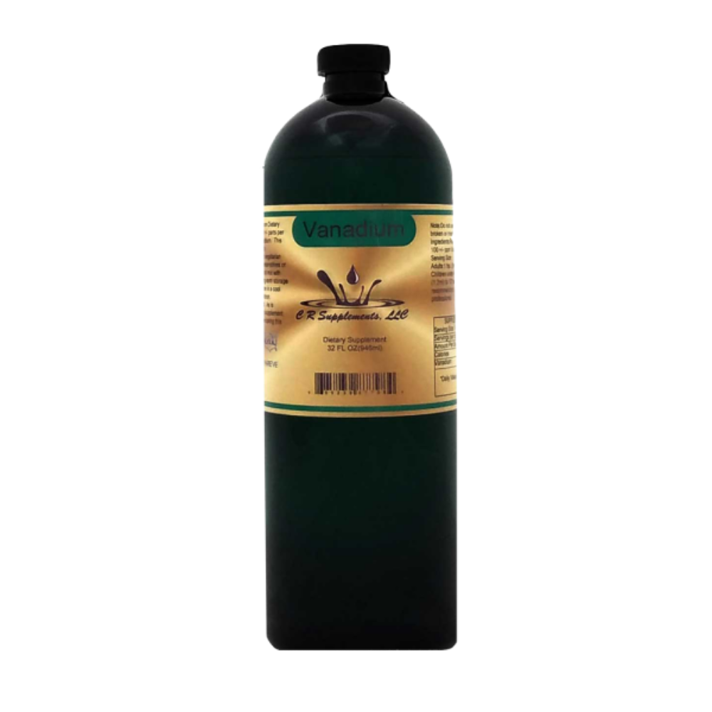 Black bottle with a gold label on a white background