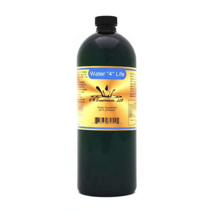 Water 4 Life - Ionic Liquid Trace Minerals bottle packaging for total body maintenance and nutrient support