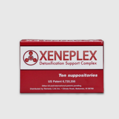 Box of Xeneplex Detoxification Support Complex on a white background