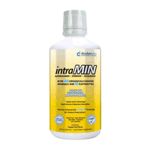 intraMIN for Trace Mineral and Electrolyte Support 946ml bottle.