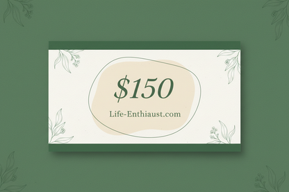 Life Enthusiast $150 Gift Card