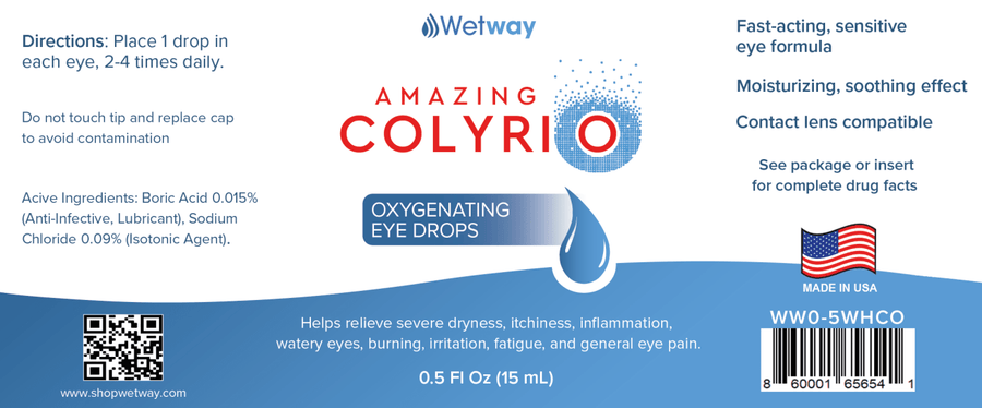 Amazing Colyrio 0.5oz Label