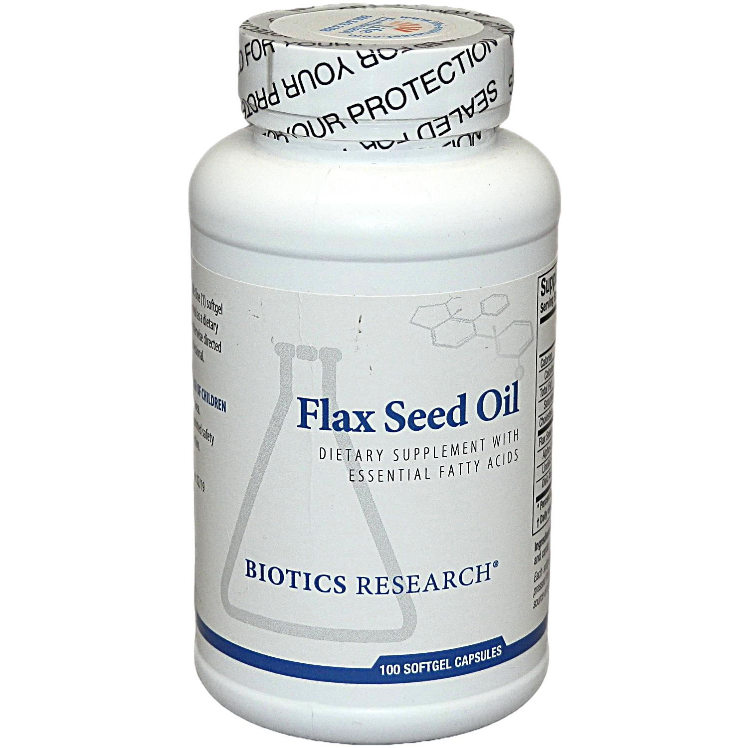 [SNFX100] Flax Seed Oil