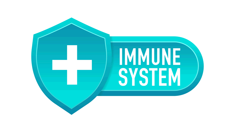 Immune System words and symbol